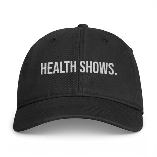 Health Shows Dad Hat — Washed Coastal Cap